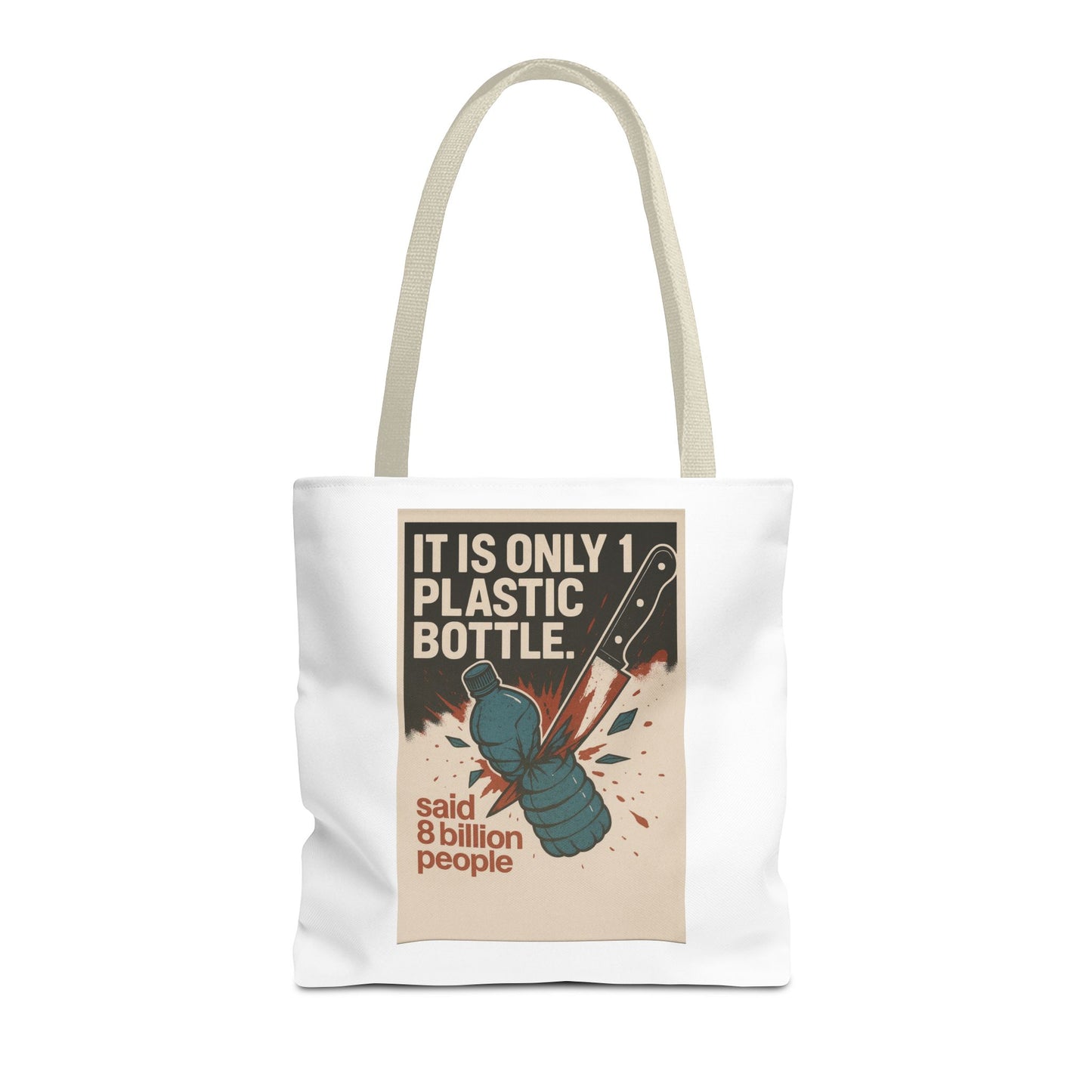 Eco-Friendly Tote Bag with Recycling Message - Perfect for Shopping, Beach Trips, Earth Day, Gifts, Sustainable Living