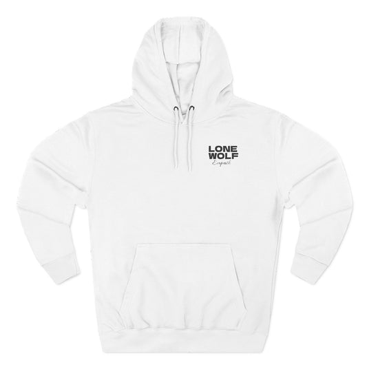 Fleece Hoodie Lone Wolf Empath Statement Piece