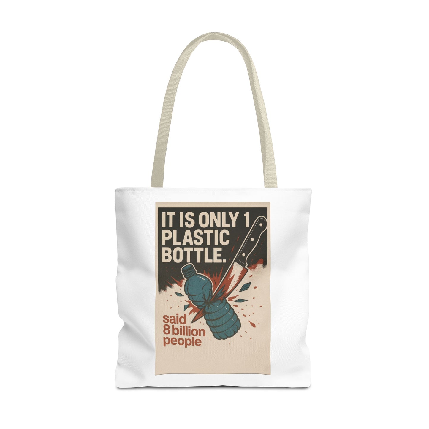 Eco-Friendly Tote Bag with Recycling Message - Perfect for Shopping, Beach Trips, Earth Day, Gifts, Sustainable Living