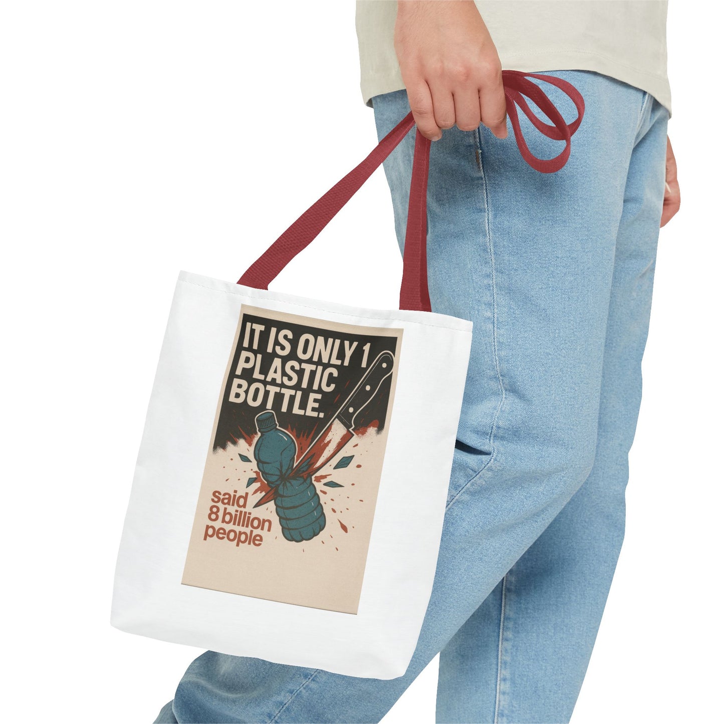 Eco-Friendly Tote Bag with Recycling Message - Perfect for Shopping, Beach Trips, Earth Day, Gifts, Sustainable Living
