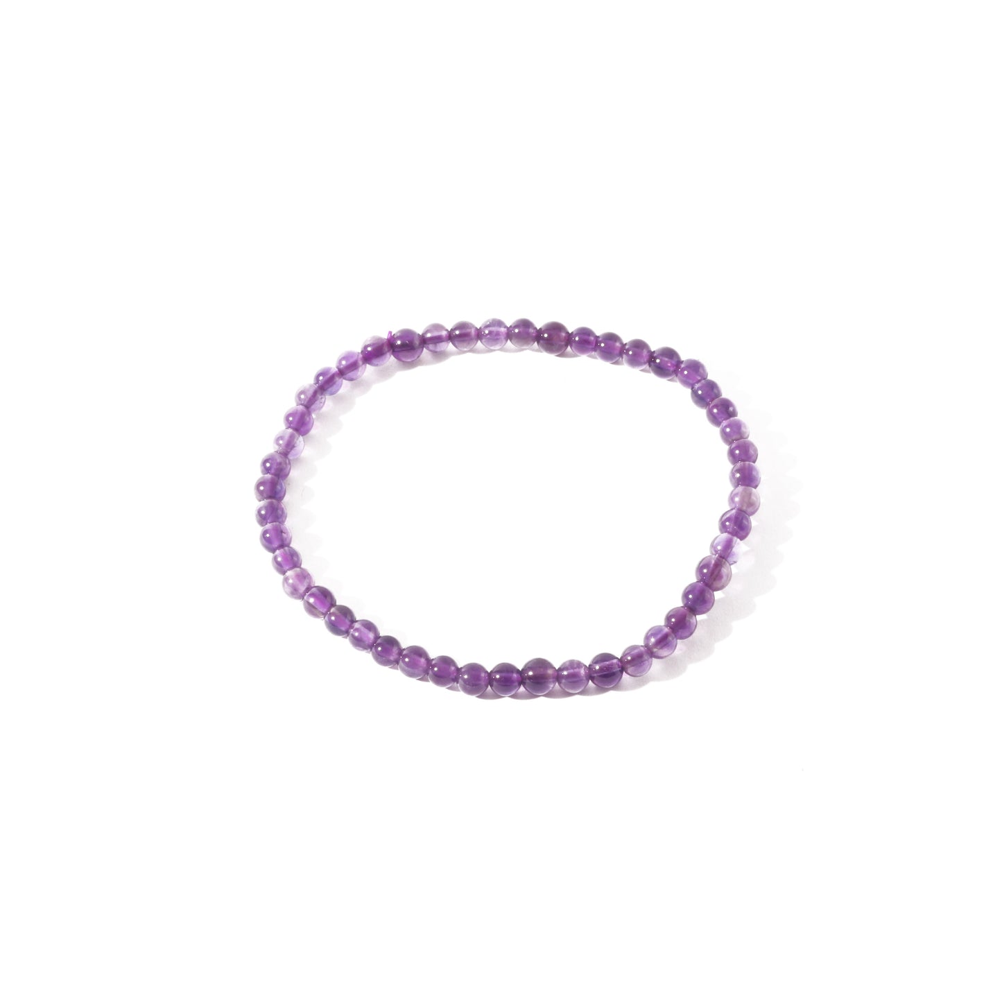 Amethyst Bead Bracelet