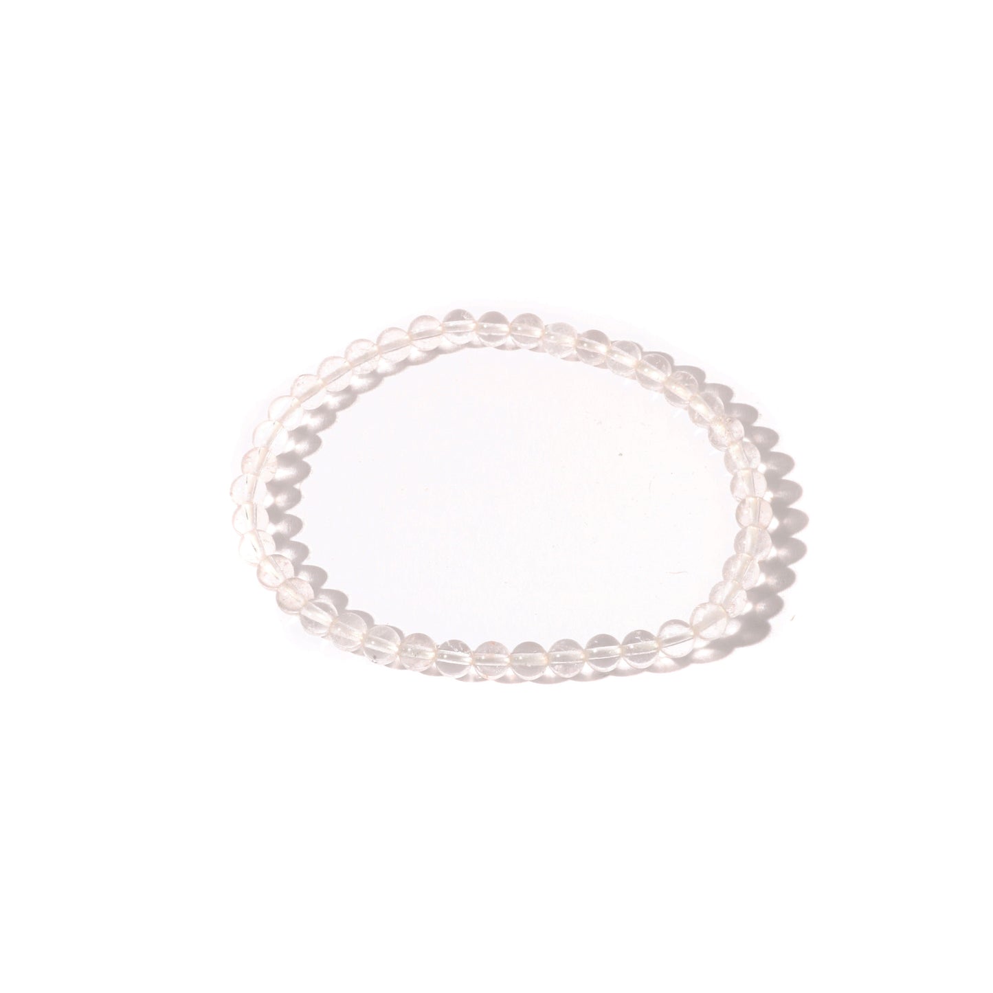 Clear Quartz Bead Bracelet