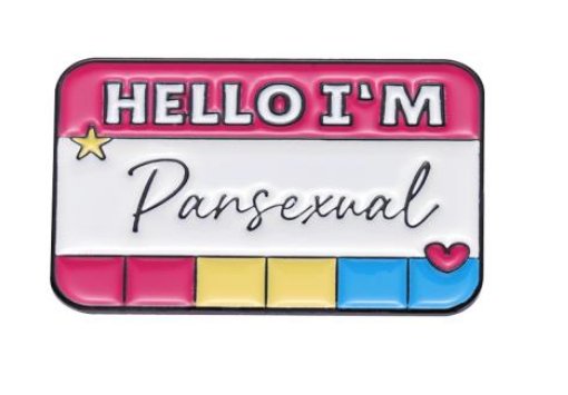 "Hello I'm..." Themed Pins