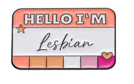 "Hello I'm..." Themed Pins