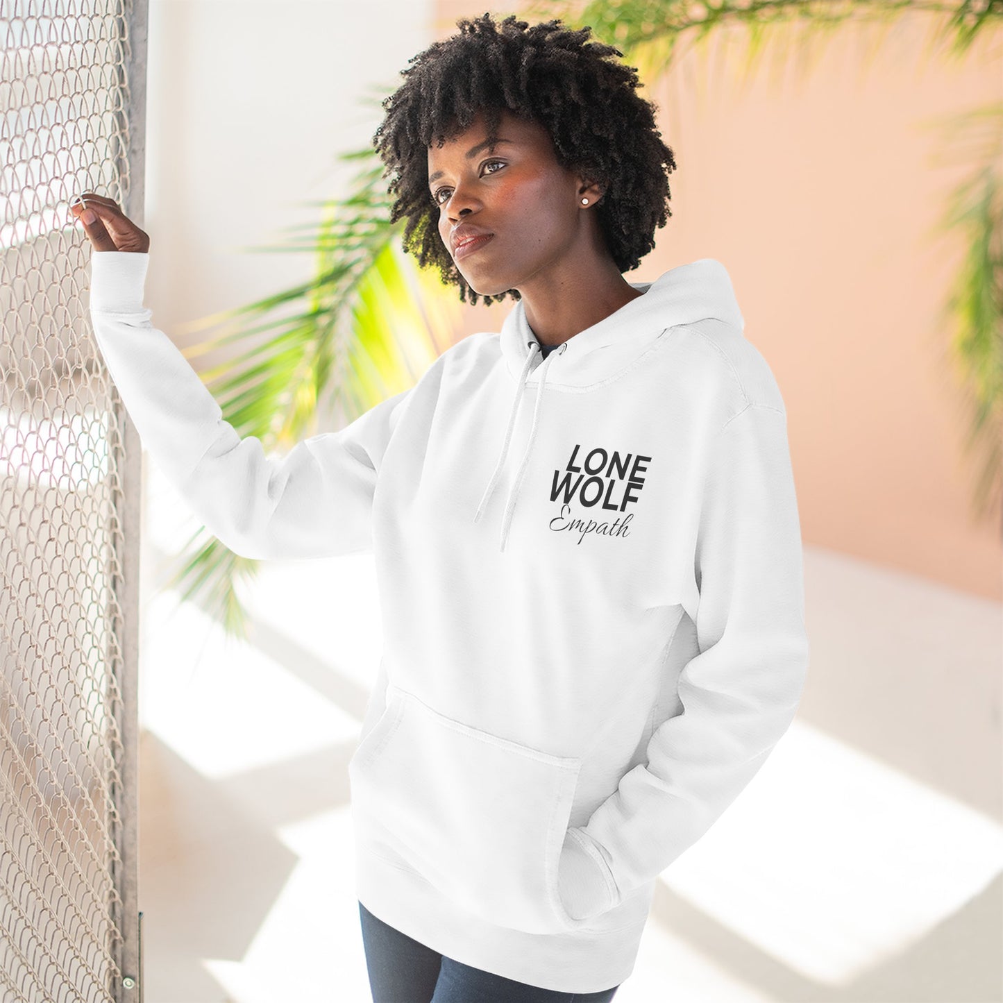 Lone Wolf Empath Fleece Hoodie - US SHIPPING