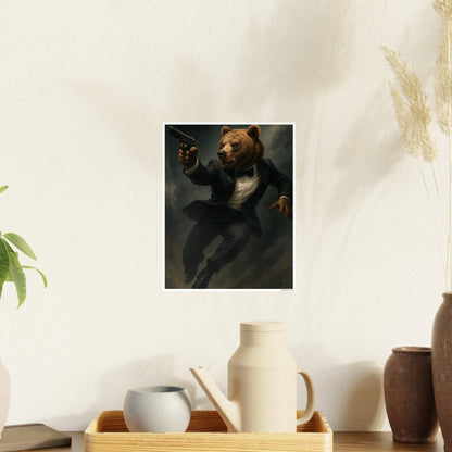 Spy Bear Poster Art