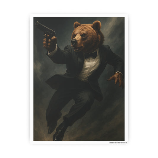 Spy Bear Poster Art