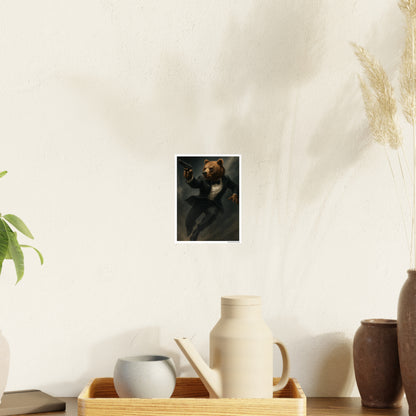Spy Bear Poster Art