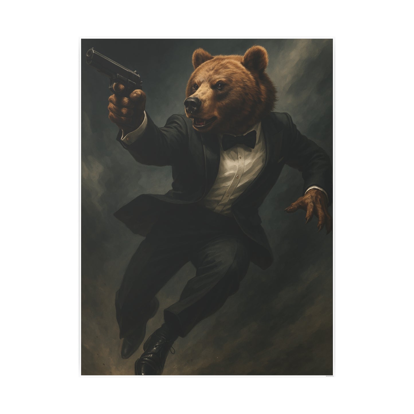 Spy Bear Poster Art