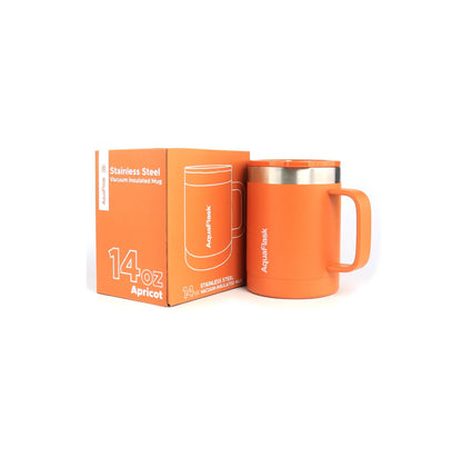 Aquaflask Thermal Insulated Lidded Mug With Handle 415ml (14 oz)
