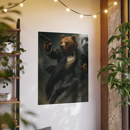 Spy Bear Poster Art