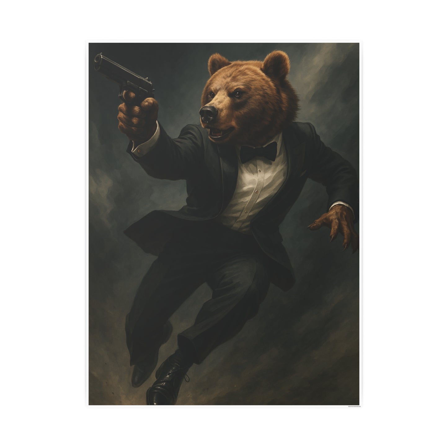 Spy Bear Poster Art