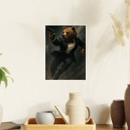 Spy Bear Poster Art