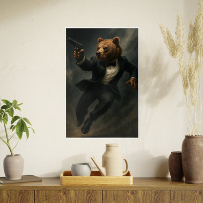 Spy Bear Poster Art