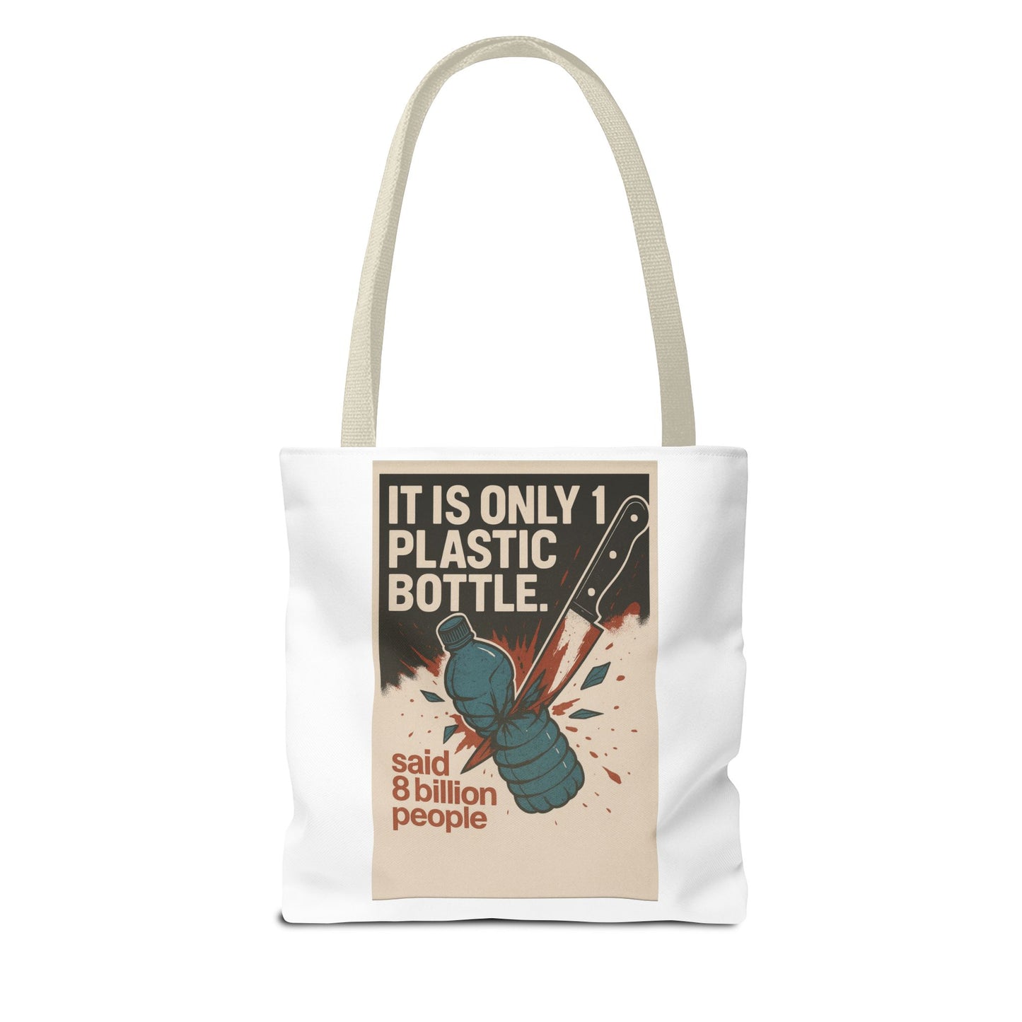 Eco-Friendly Tote Bag with Recycling Message - Perfect for Shopping, Beach Trips, Earth Day, Gifts, Sustainable Living