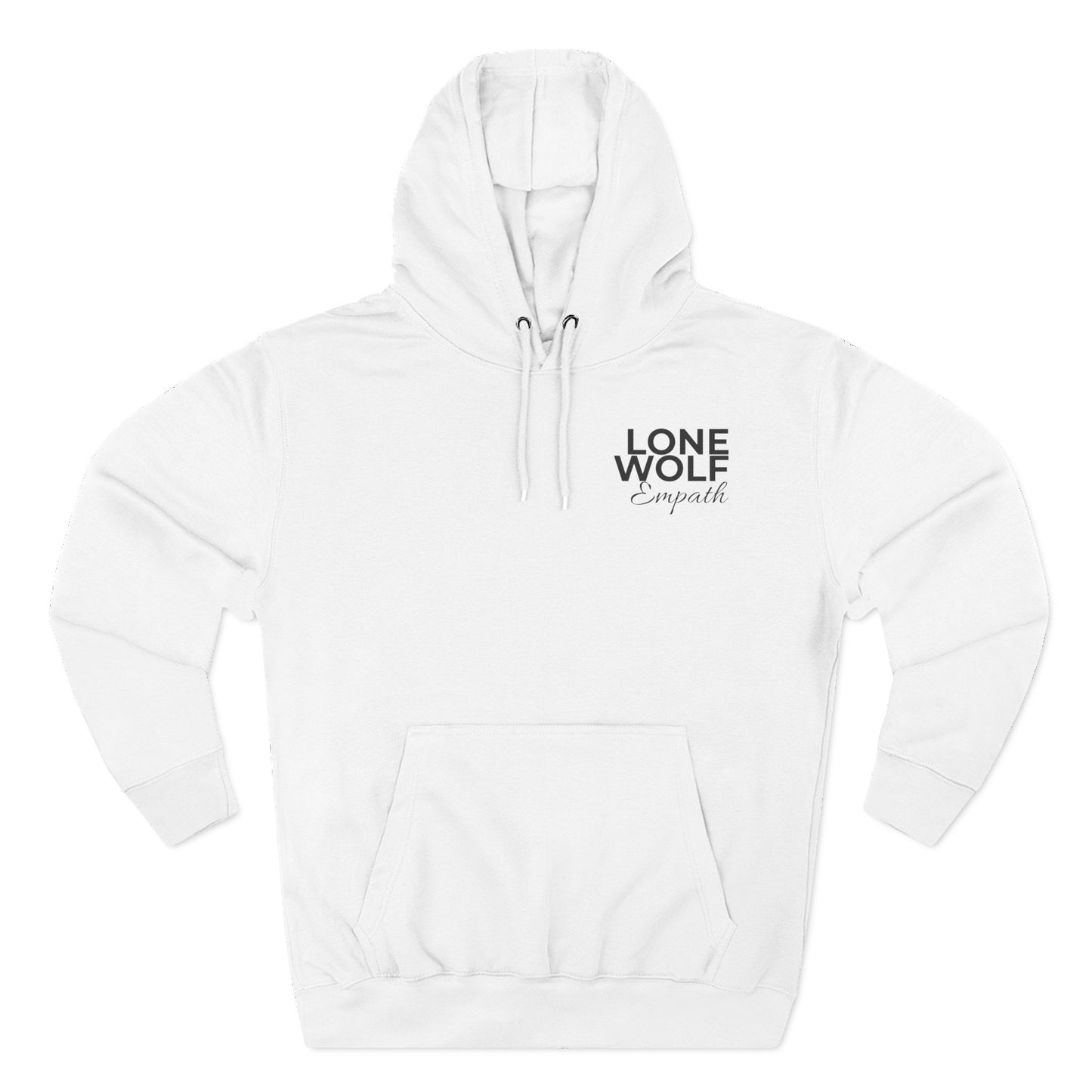 Lone Wolf Empath Fleece Hoodie - US SHIPPING