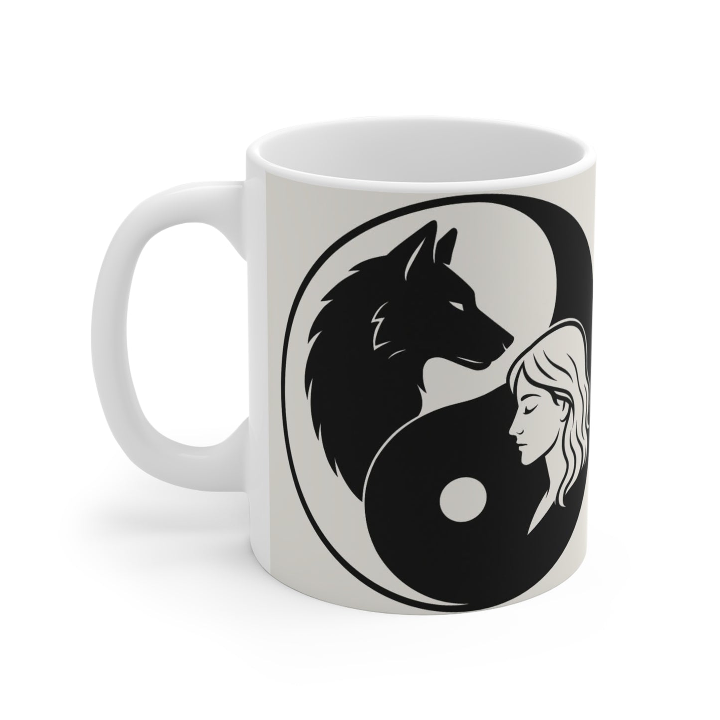 LONE WOLF Calm and Unapologetically You Ceramic Mug - 11oz/15oz/20oz