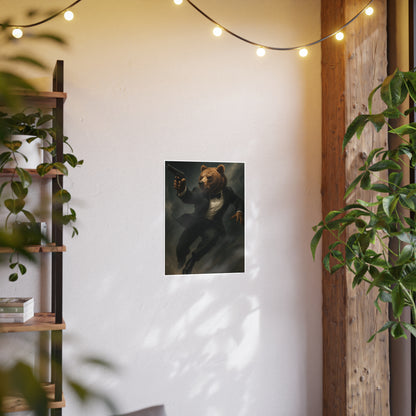 Spy Bear Poster Art