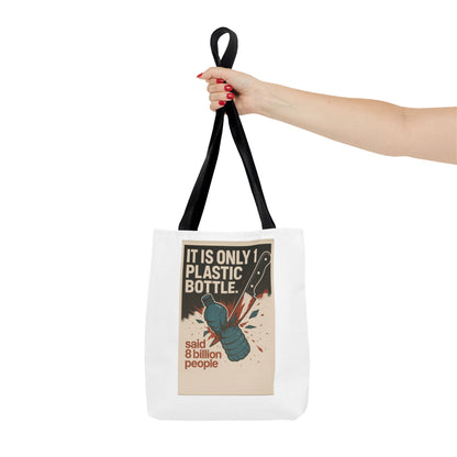 Eco-Friendly Tote Bag with Recycling Message - Perfect for Shopping, Beach Trips, Earth Day, Gifts, Sustainable Living