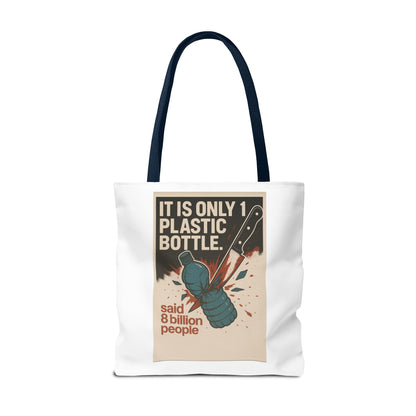 Eco-Friendly Tote Bag with Recycling Message - Perfect for Shopping, Beach Trips, Earth Day, Gifts, Sustainable Living