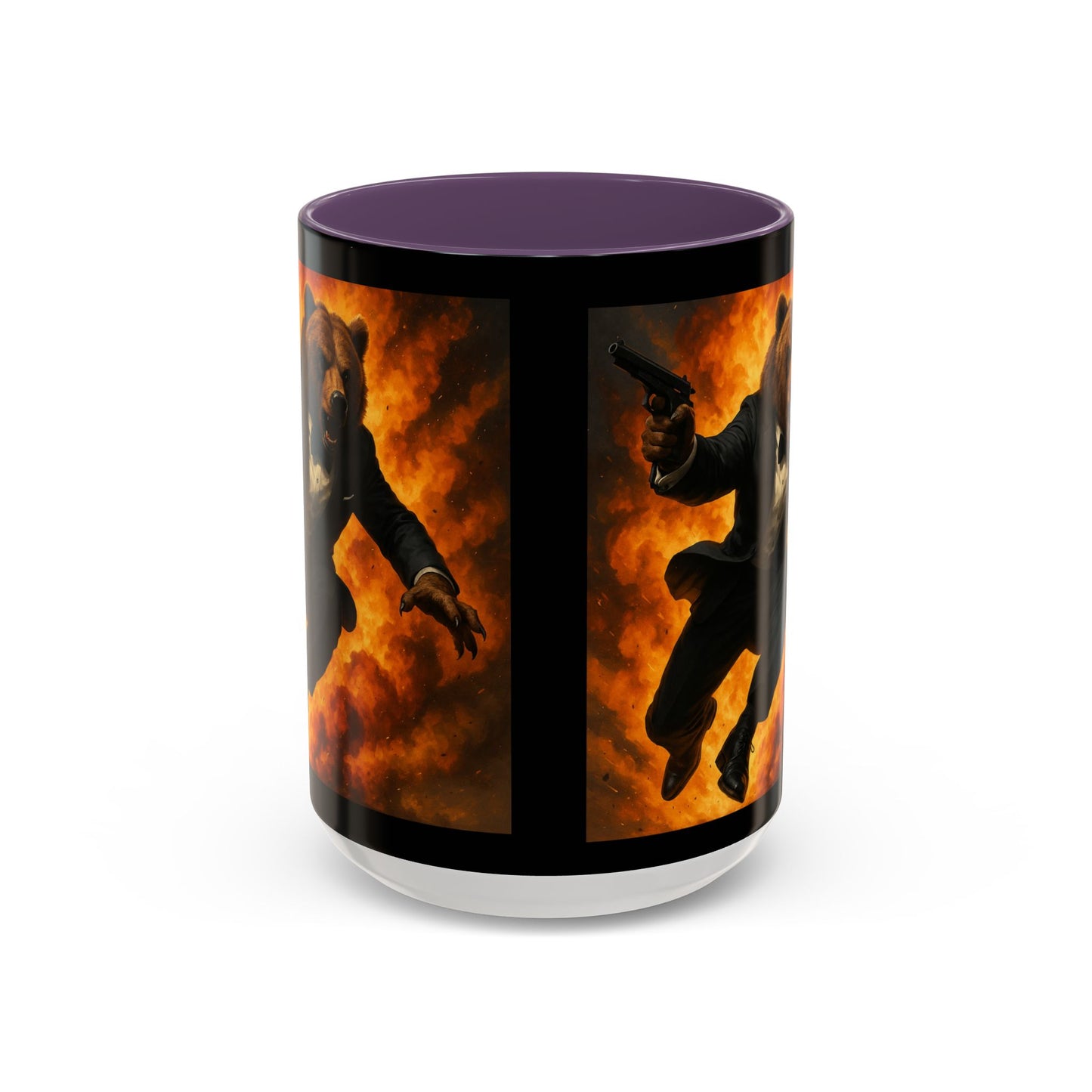 Spy Bear with Explosion Mug