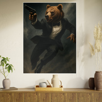 Spy Bear Poster Art