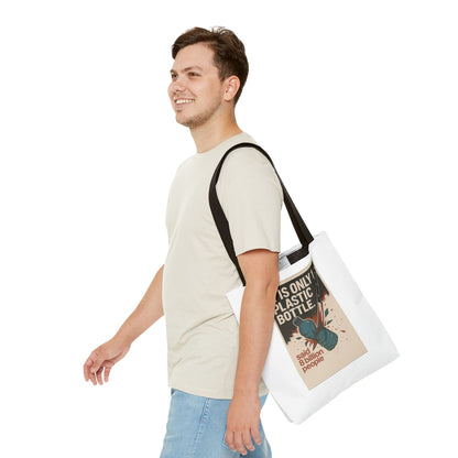 Eco-Friendly Tote Bag with Recycling Message - Perfect for Shopping, Beach Trips, Earth Day, Gifts, Sustainable Living