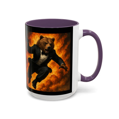 Spy Bear with Explosion Mug