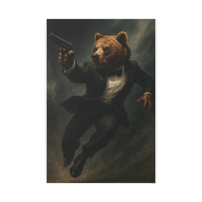 Spy Bear Poster Art