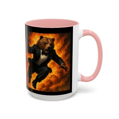 Spy Bear with Explosion Mug