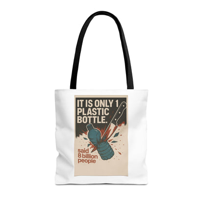 Eco-Friendly Tote Bag with Recycling Message - Perfect for Shopping, Beach Trips, Earth Day, Gifts, Sustainable Living
