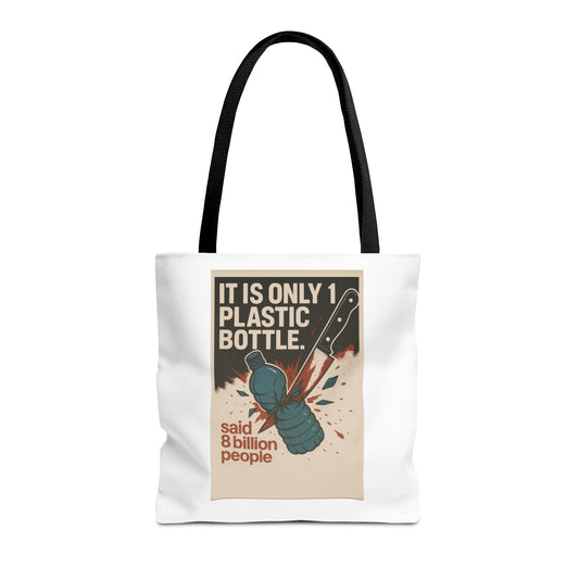 Eco-Friendly Tote Bag with Recycling Message - Perfect for Shopping, Beach Trips, Earth Day, Gifts, Sustainable Living