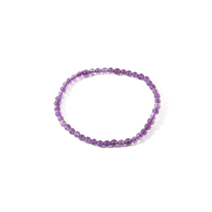 Amethyst Bead Bracelet