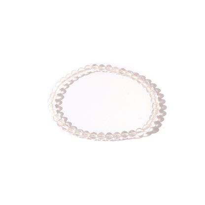 Clear Quartz Bead Bracelet