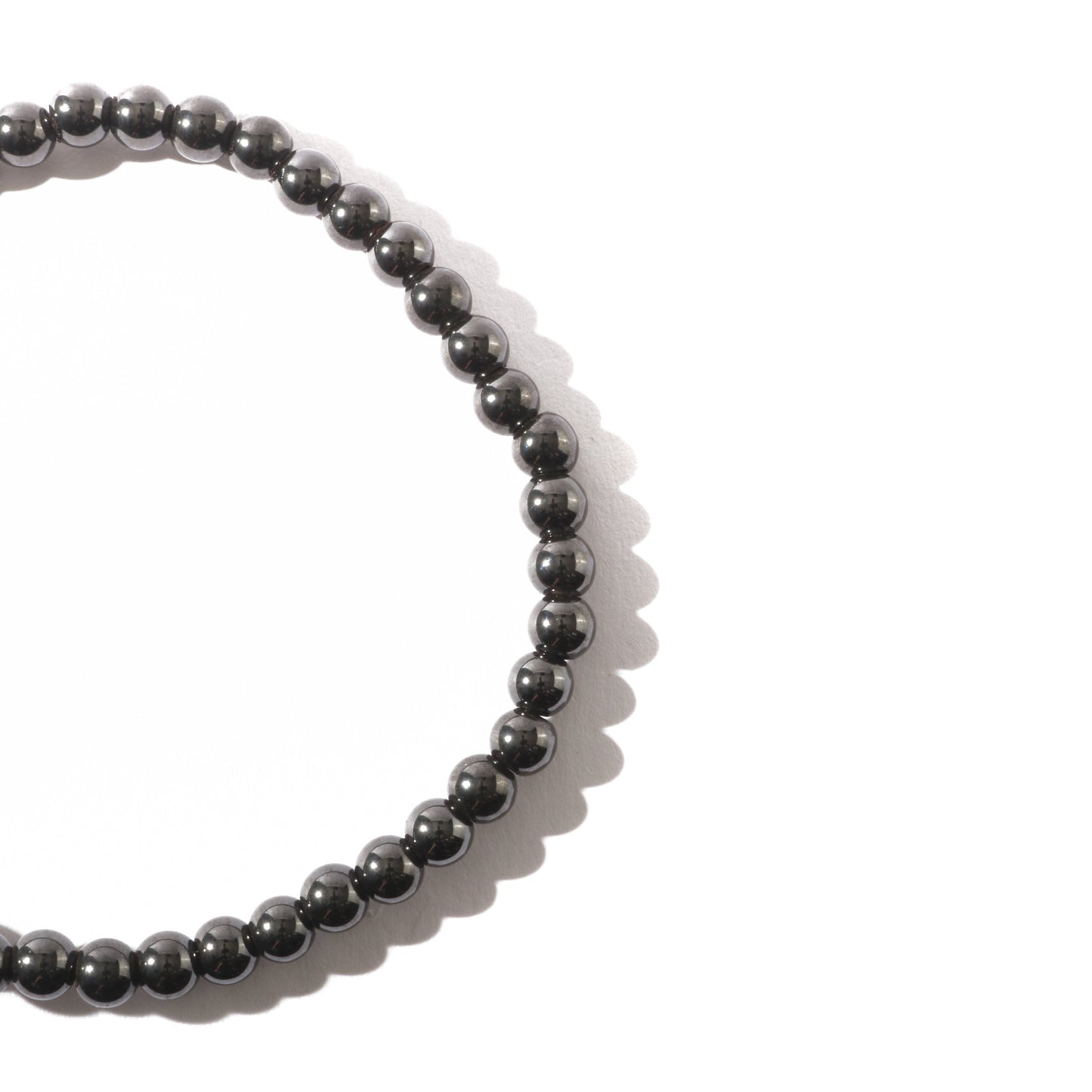 Hematite Bead Bracelet