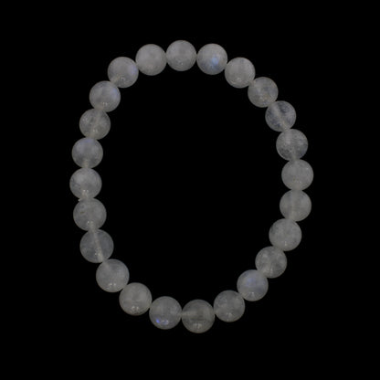 Moonstone Bead Bracelet