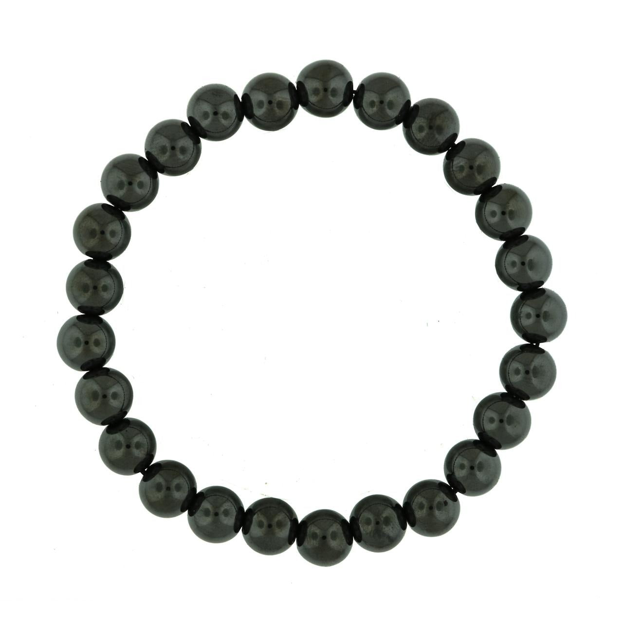 Hematite Bead Bracelet