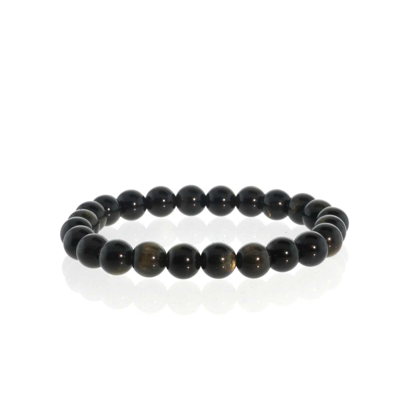 Obsidian Bead Bracelet